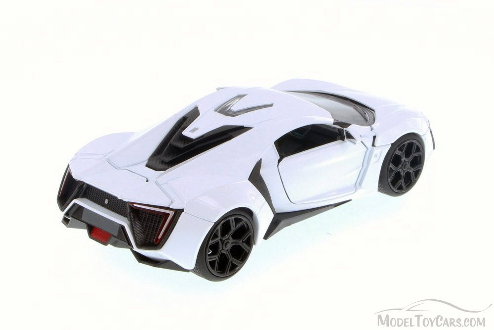 Lykan HyperSport, White - JADA 98028 - 1/24 Scale Diecast Model Toy Car