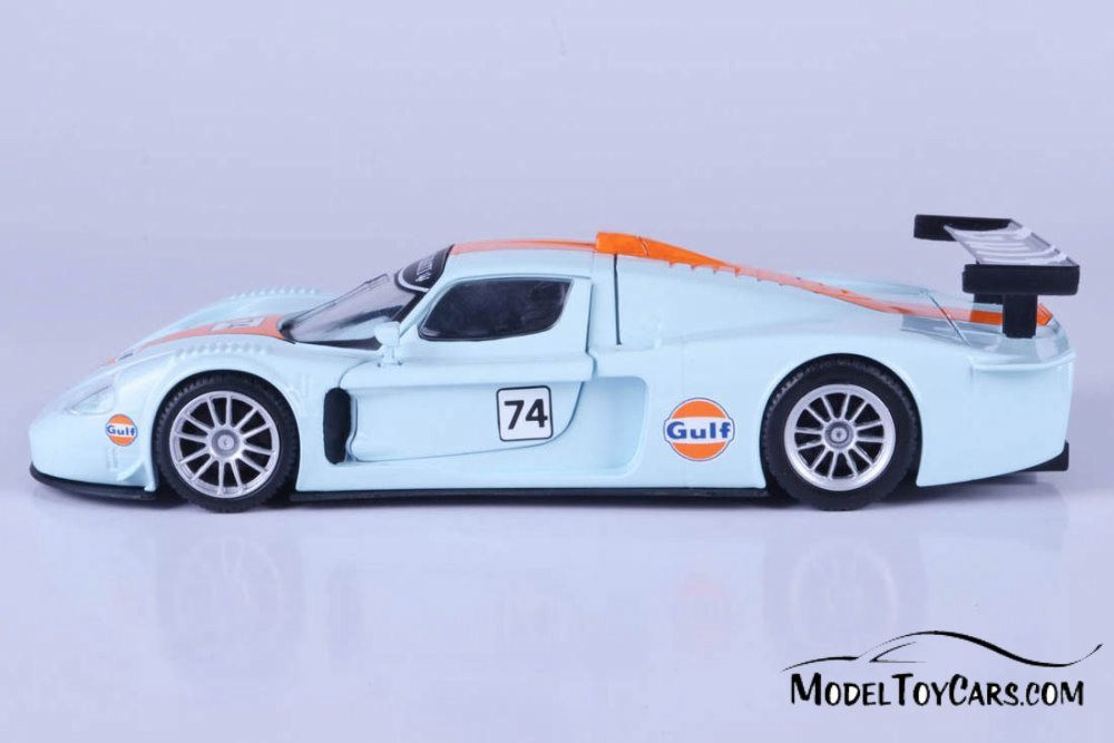 Maserati MC 12 Corsa, Gulf Oil - Motormax 79643 - 1/24 scale Diecast Model Toy Car