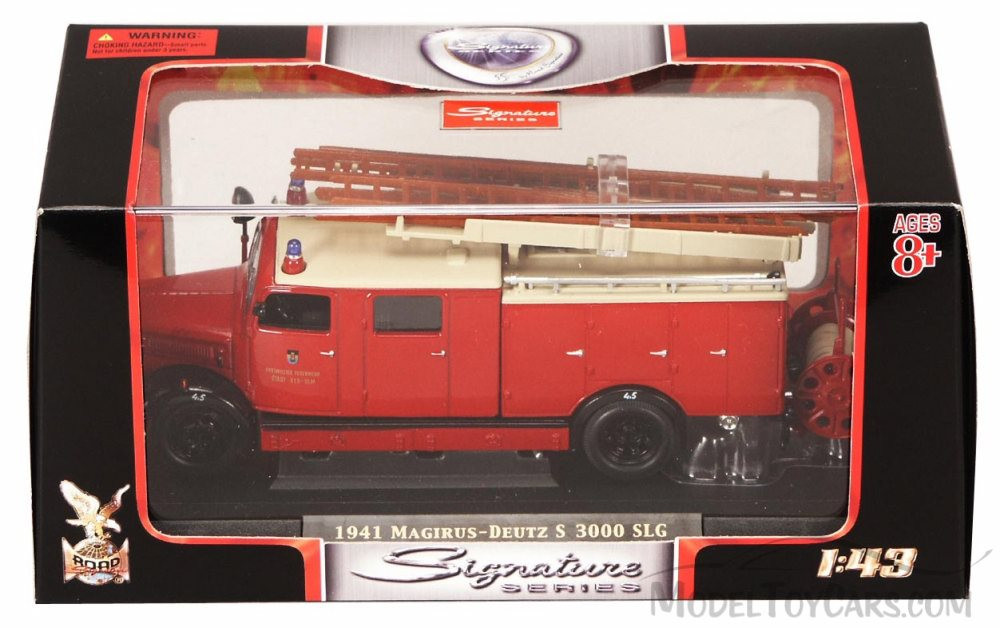 1941 Magirus-Deutz S 3000 SLG Fire Engine ,- Yatming 43014 - 1/43 Scale Diecast Model Toy Car