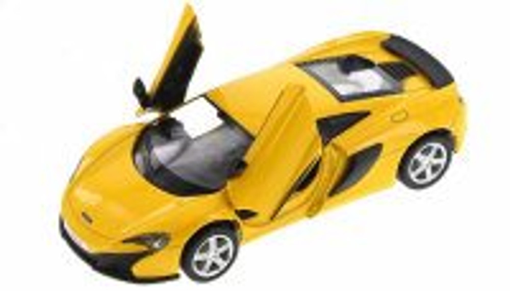 Mclaren 650, Yellow - Showcasts 555992 - 1/36 Scale Collectible Model Toy Car