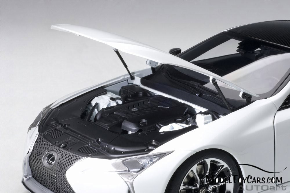Lexus LC500, White - Auto Art 78846 - 1/18 Scale Diecast Model Toy