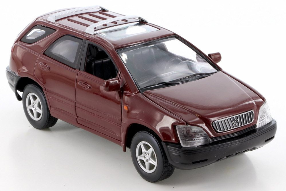 Lexus RX300, Red - Smart Toys 95091 - 1/24 Scale Diecast Model Toy Car