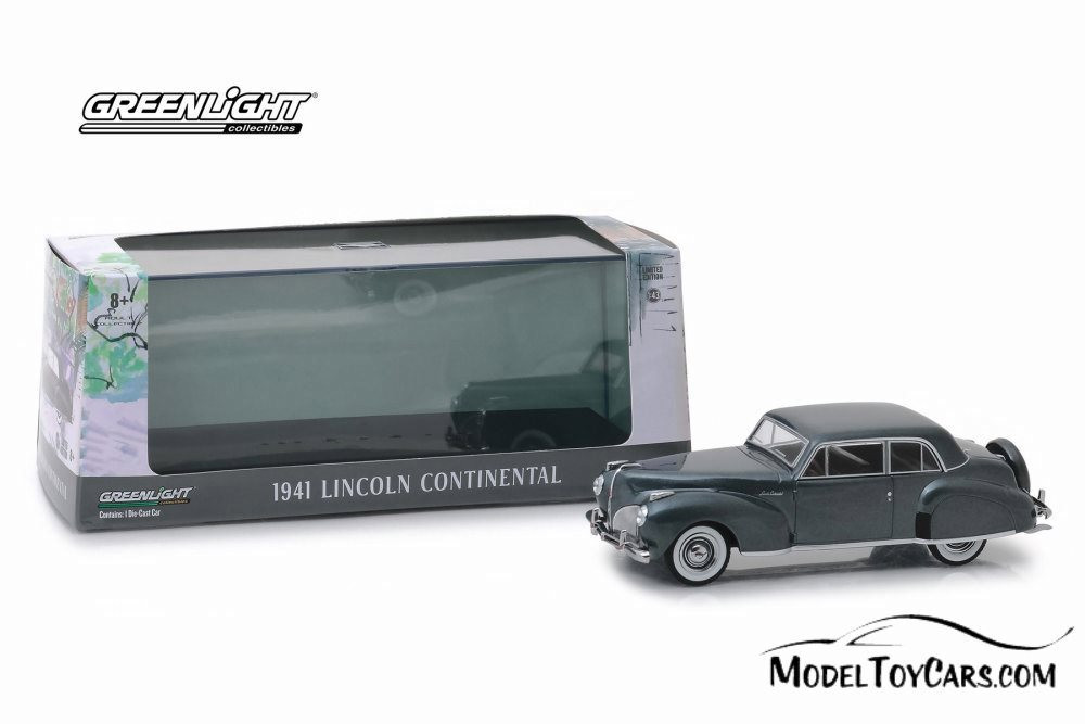 GL/'41 Lincolnリンカーン Contiコンチネンタル 1/43 1941 Lincoln Continental Hard Top, Gray Metallic