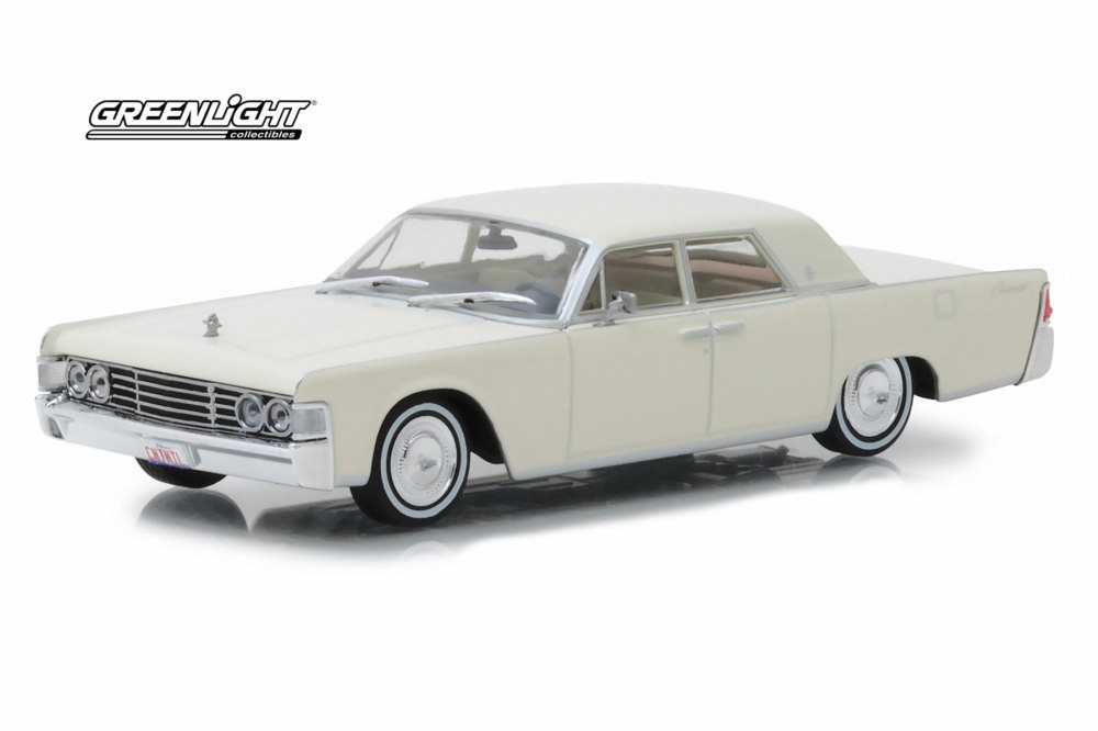 1965 Lincoln Continental Hard Top, White - Greenlight 86328 - 1/43