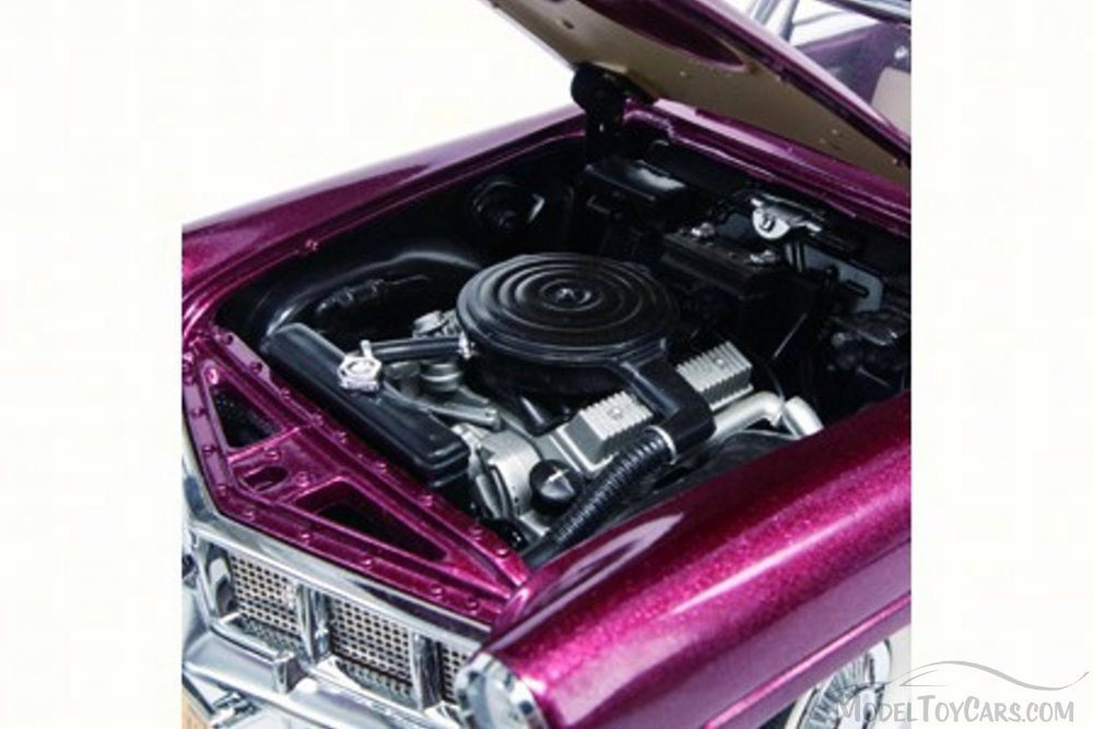 1956 Lincoln Continental Mark II, Burgundy - Road Signature