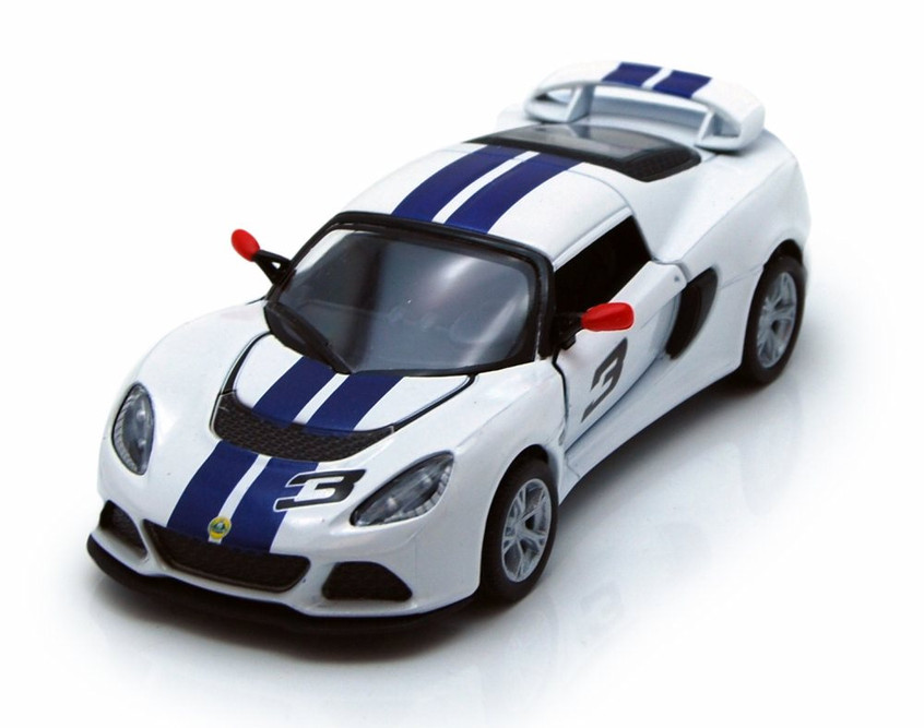 2012 Lotus Exige S  #3withStripes -  5361DF - 1/32 Scale Diecast Model  (Brand New, but NOT IN BOX)