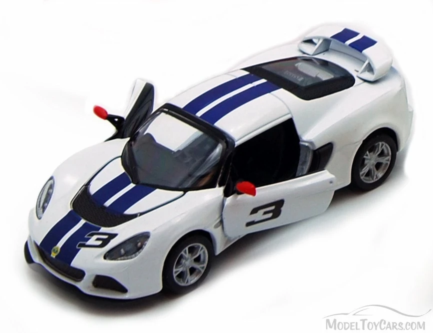 2012 Lotus Exige S  #3withStripes -  5361DF - 1/32 Scale Diecast Model  (Brand New, but NOT IN BOX)