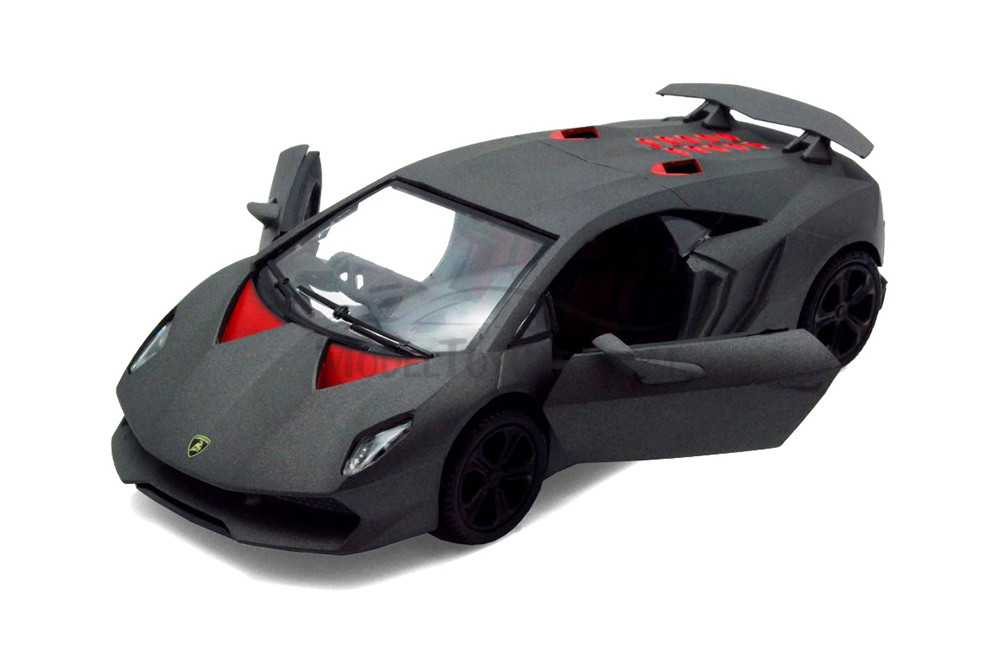 Lamborghini Sesto Elemento, Matte Black - Showcasts® 79314BK - 1