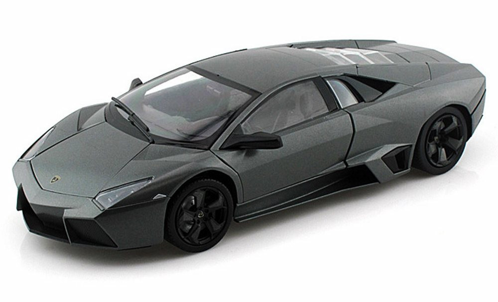 Lamborghini Reventon, Matt Black (Like Gray) - Motormax 79155 - 1