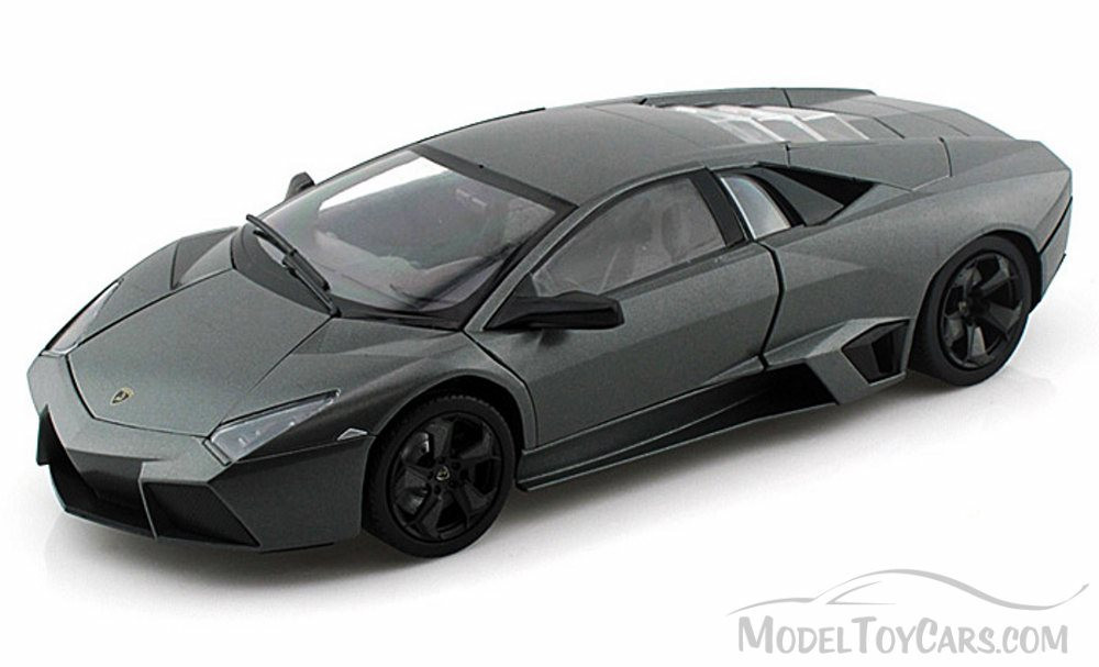 Lamborghini Reventon, Matt Black (Like Gray) - Motormax 79155 - 1