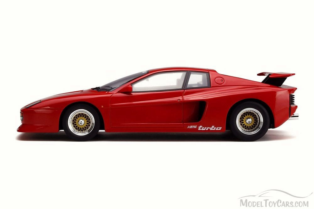 1966 Koenig Testarossa Twin-Turbo Rosso Corsa, Red - GT Spirit
