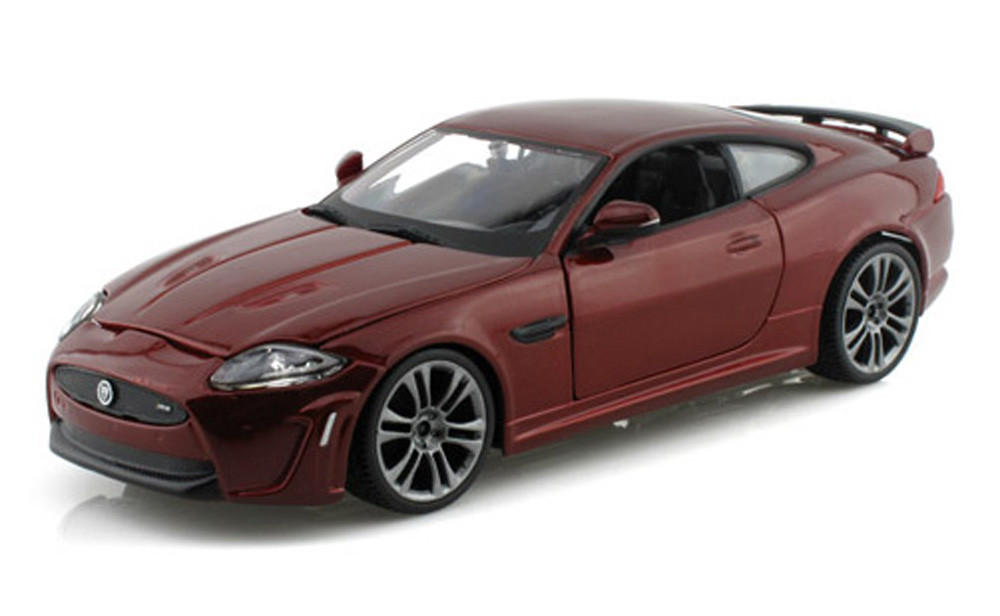 Jaguar XKR-S, Red - Bburago 21063 - 1/24 scale Diecast Model Toy