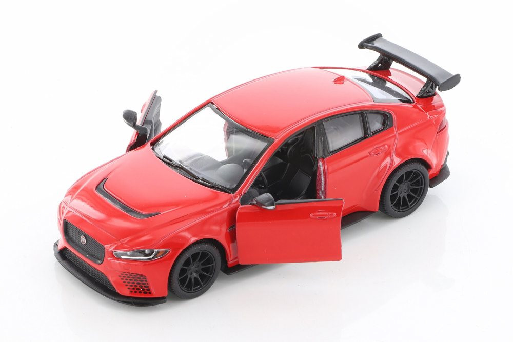 Jaguar XE SV Project 8 Hardtop, Red - Kinsmart 5416D - 1/38 scale Diecast  Model Toy Car