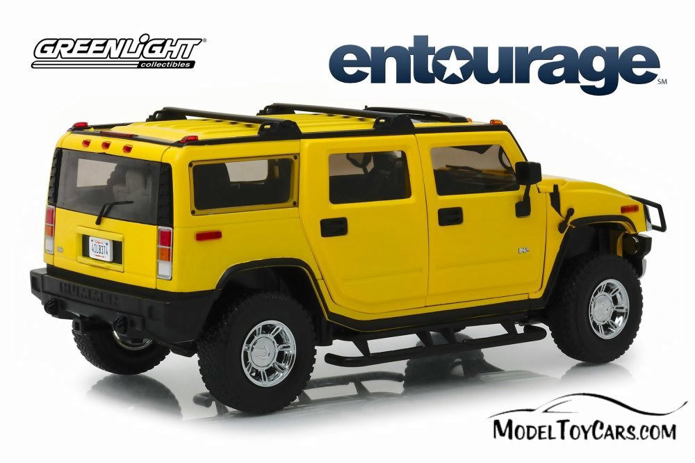 2003 Hummer H2, Entourage - Greenlight HWY18015 - 1/18 scale