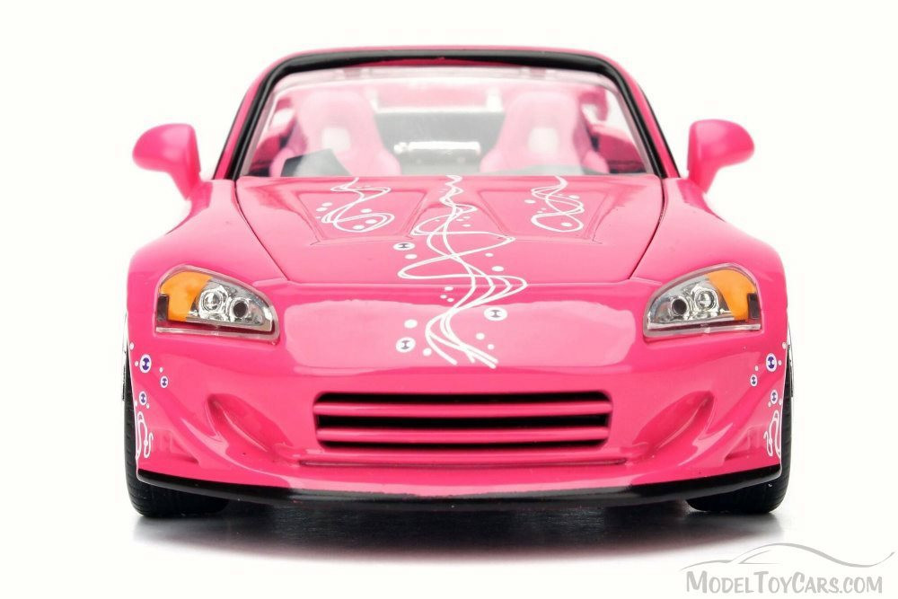 01 Suki S Honda S00 Convertible Pink Jada 1 24 Scale Diecast Model Toy Car Modeltoycars Com