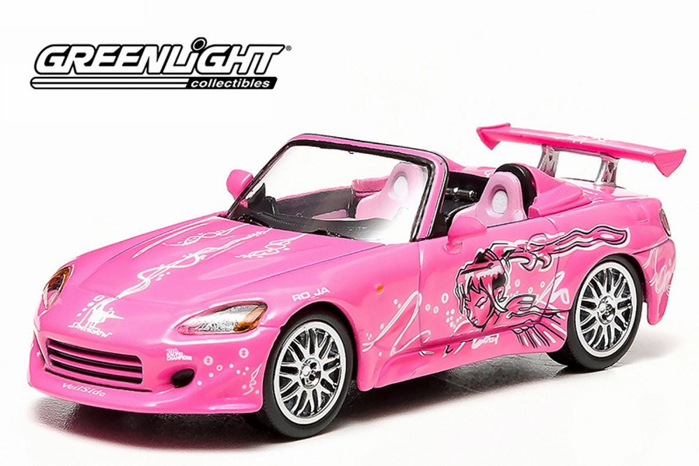 Honda S2000, Pink - Greenlight 86225 - 1/43 Scale Diecast Model