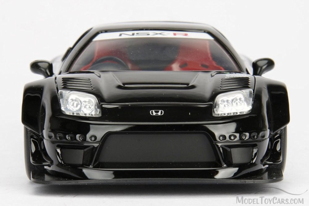 2002 Honda NSX Type-R Japan Spec Wide Body, Black - Jada 98555DP1 - 1/24 Scale Diecast Model Toy Car