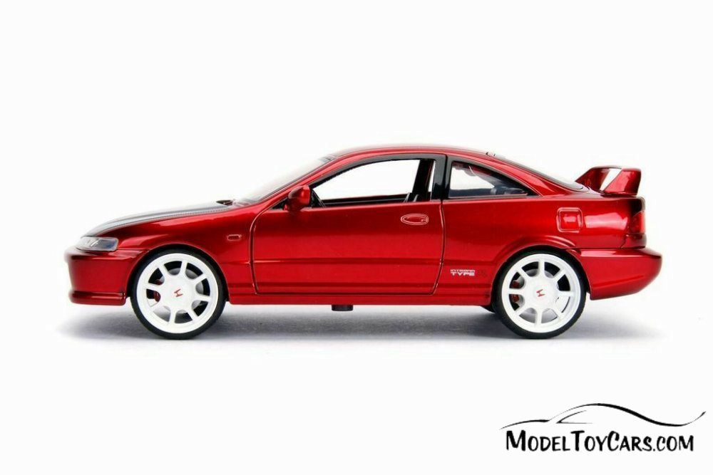 1995 Honda Integra Type-R (Japan Spec), Candy Red - Jada 30932 - 1/24 scale Diecast Model Toy Car