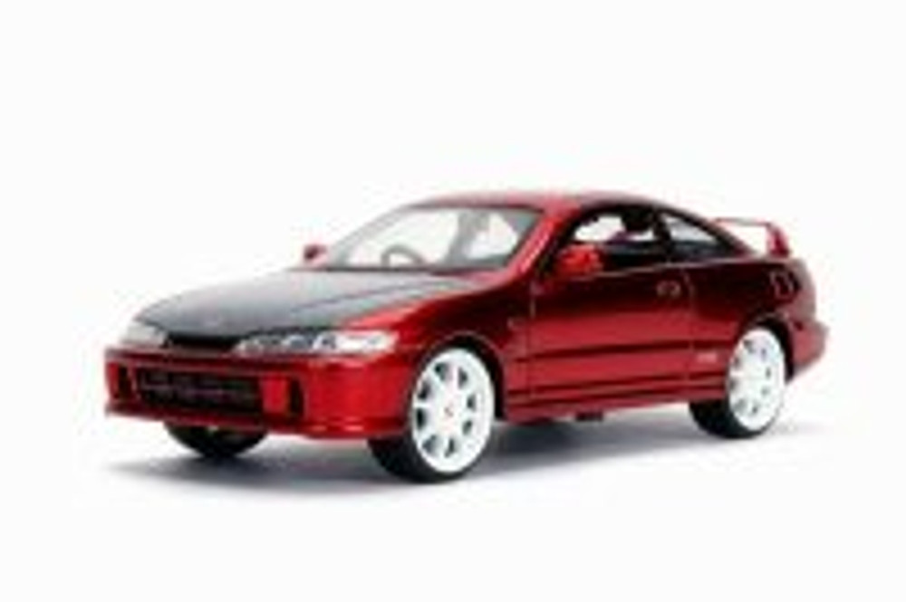 1995 Honda Integra Type-R (Japan Spec), Candy Red - Jada 30932 - 1/24 scale Diecast Model Toy Car