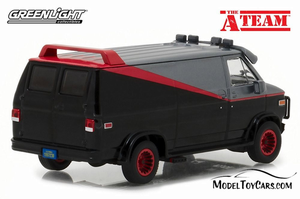 1983 GMC Vandura, A-Team - Greenlight 86515 - 1/43 Scale Diecast Model Toy Car