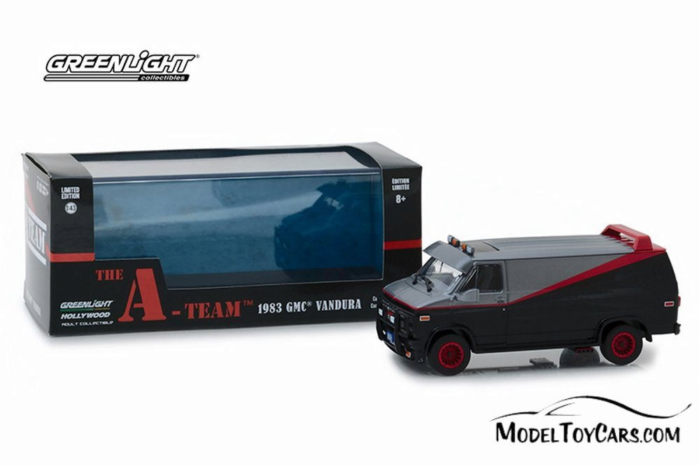 1983 GMC Vandura, A-Team - Greenlight 86515 - 1/43 Scale Diecast