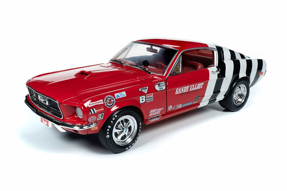 1968 Ford Mustang Cobra Jet Super Stock, Sandy Elliot - Auto World