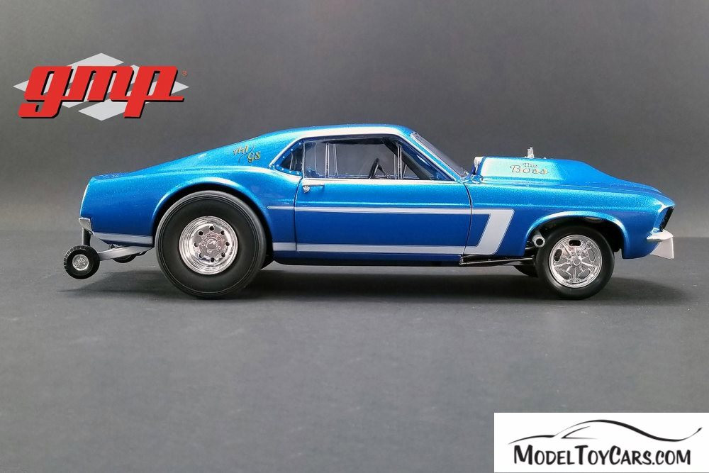 Mustang BOSS 1969 　1/18サイズ gmp GMP 1:18 Ford Mustang Boss 302 #11 Year 1969 black / gold