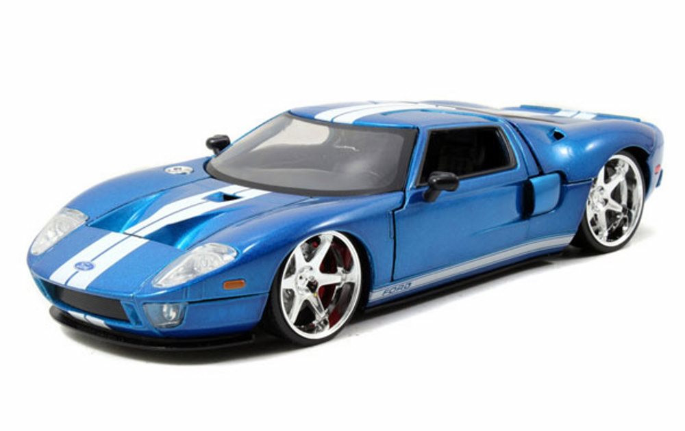JadaToys 1/24 DUB CITY フォードＧＴ JADA DUB CITY 2005 FORD GT RED / WHITE 1:24 DIECAST MODEL