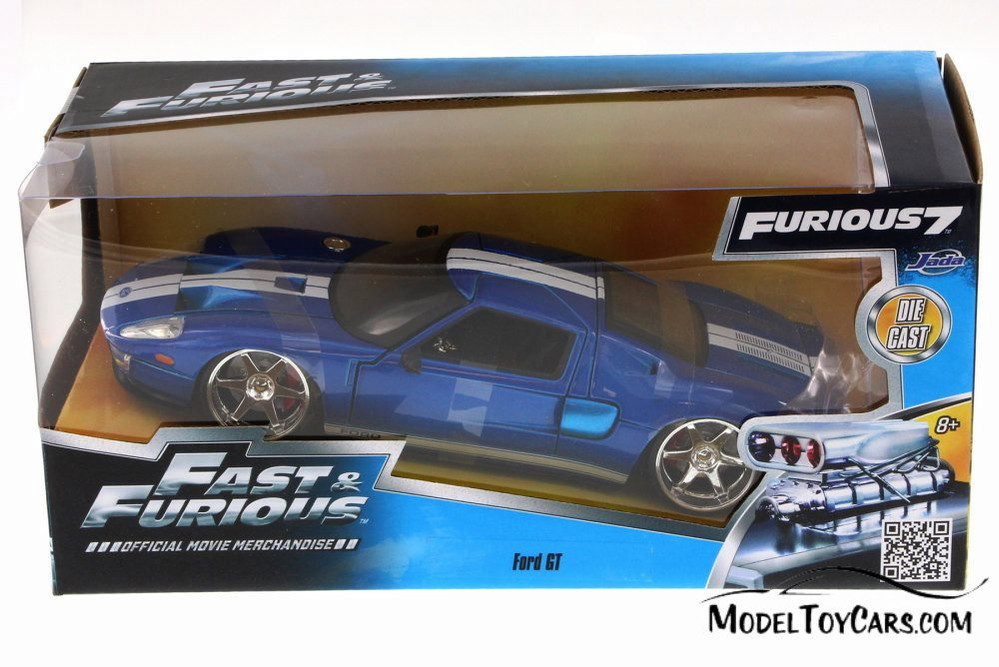 Ford GT Hard Top, Fast & Furious - Jada 97177/4 - 1/24 Scale Diecast Model Toy Car