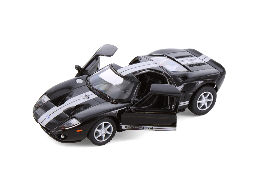 2006 Ford GT, Black - Kinsmart 5092D - 1/36 scale Diecast Model Toy Car (Brand New, but NOT IN BOX)