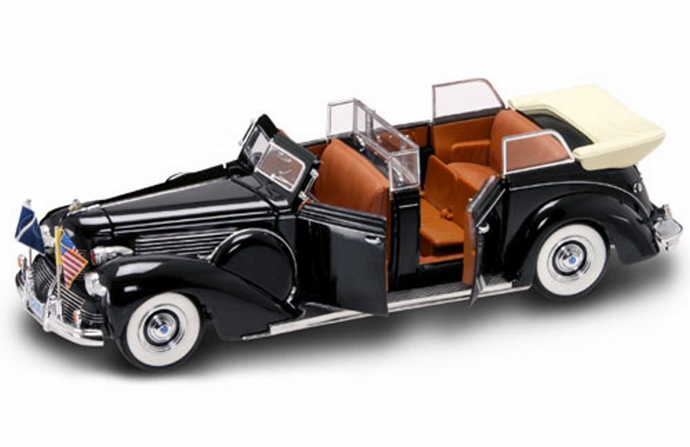 1939 Ford Lincoln Sunshine Special Convertible Limousine w/ Flags