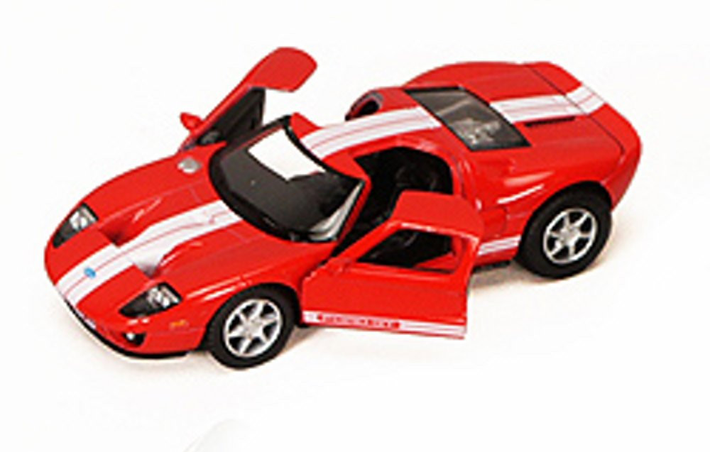 Ford GT, Red - Kinsmart 5092D - 1/36 scale Diecast Model Toy Car (Brand New, but NOT IN BOX)