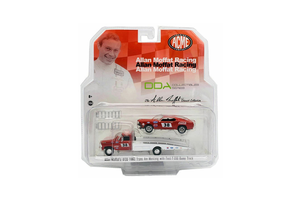 1969 Ford F-350 Ramp& #38 1969 Ford Mustang Trans Am,  51269 - 1/64 scale Diecast Model Toy Car