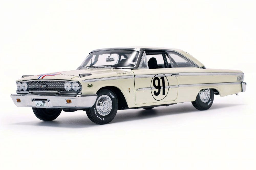 1963 Ford Galaxie 500 XL #91  1963 Tour de France-  1473 - 1/18 Scale Diecast Model Toy Car