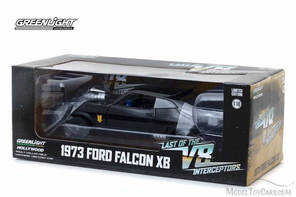 【出品は今月まで】 1/18 1973 FORD FALCON XB　超オマケ付 1973 Ford Falcon XB Last of the Interceptors, Black