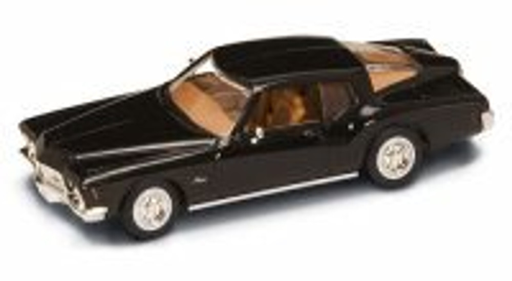 1971 Buick Riviera GS, Black - Yatming 94252 - 1/43 Scale