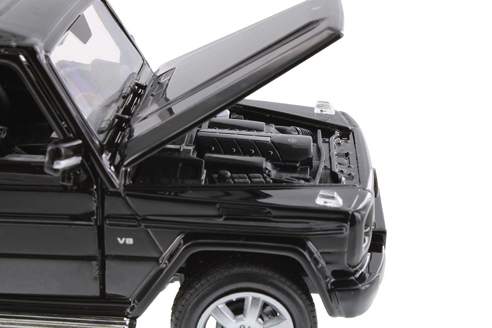 Mercedes-Benz G Class Wagon Hard Top, Black - Welly 24012/4D - 1