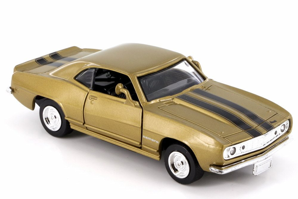 1967 Chevy Camaro Z-28, Aztec Bronze w/ Black Stripes - New Ray