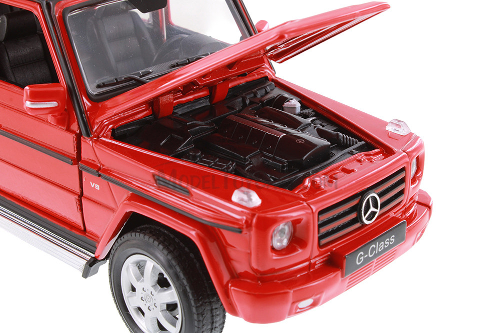 Mercedes-Benz G Class Wagon Hard Top, Red - Showcasts® 24012/4D