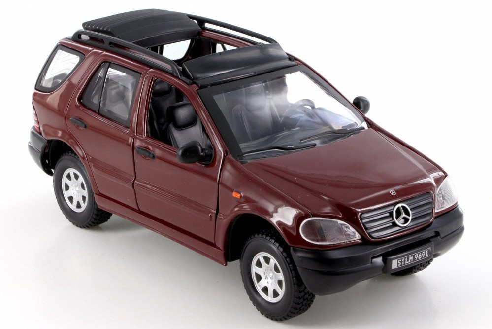 Mercedes-Benz M-Class, Red - Smart Toys 95121 - 1/24 Scale Diecast Model Toy Car