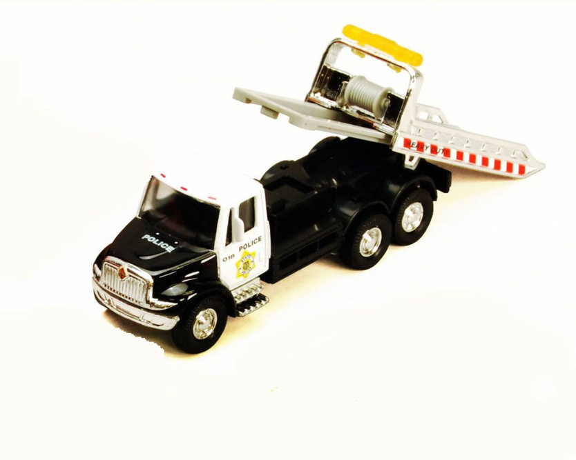 International Rollback Tow Truck, Black - Showcasts 2106D - 1/43 scale Diecast Model Toy Car