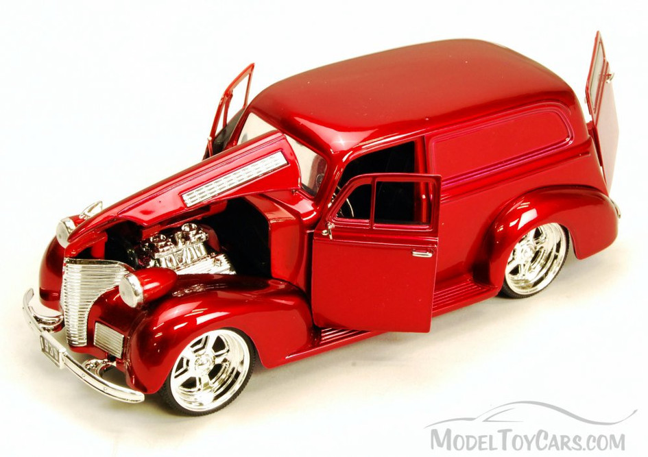 1939 Chevy Sedan Delivery, Red - Jada Toys Bigtime Kustoms 96366