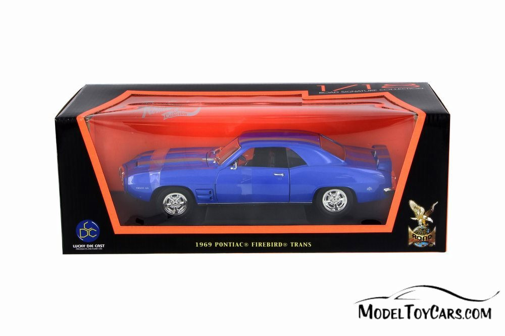 No316 ミニカー1/18箱あり 1969 Pontiac Firebird 1/18 1969 Pontiac Firebird Trans (Orange) Diecast Car Model