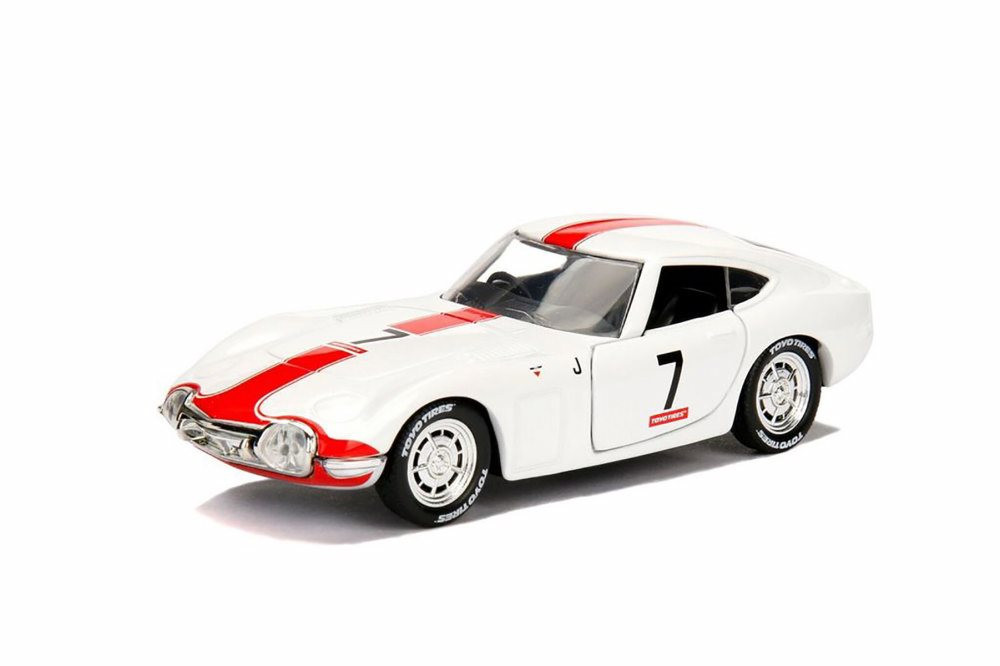 1967 Toyota 2000 GT Hard Topwith a red stripe - 30374WA1 - 1/32