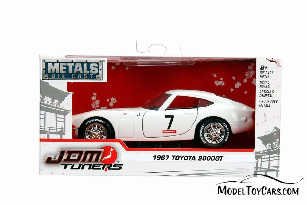 1967 Toyota 2000 GT Hard Topwith a red stripe - 30374WA1 - 1/32