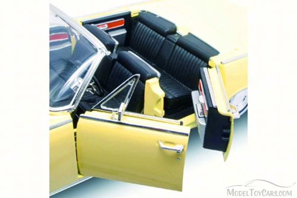 1961 Lincoln Continental Limousine, Yellow - Lucky 20088 - 1/18
