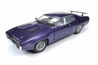1971 Plymouth Road Runner Hardtop, Violet - Auto World AMM1182 - 1