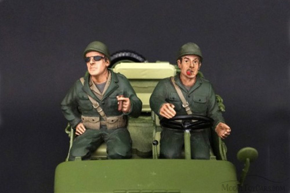 WWII US ARMY Soldier #3, American Diorama 77412 - 1/18 Scale Hand Painted Figure