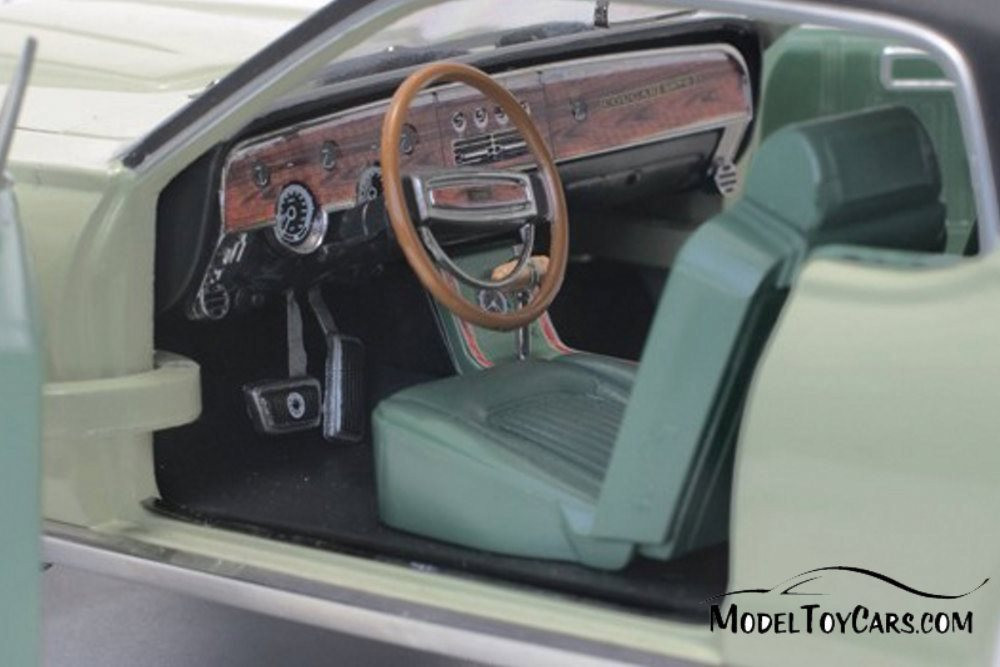 1968 Mercury Cougar XR7G Hard Top, Seafoam Green - Sun Star 1573
