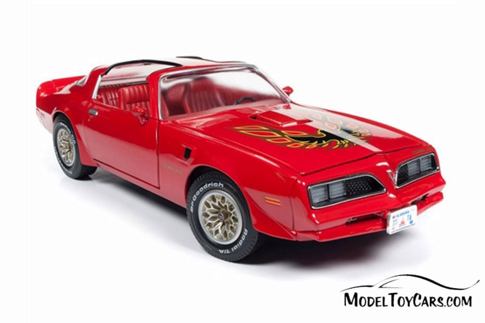 1977 Pontiac Firebird Trans Am Hard Top, Buccaneer Red - Auto